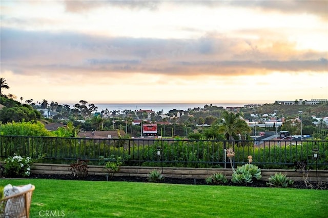 625 Calle Miguel, San Clemente, CA 92672 - view of yard with a water view