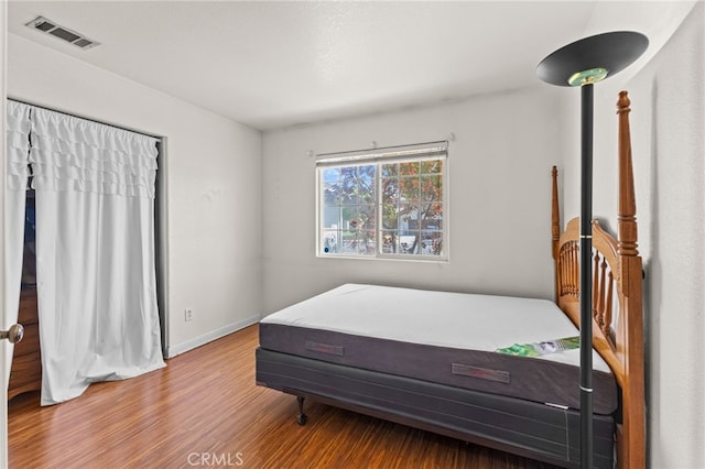 1509 Trinette Dr, Beaumont, CA 92223 - bedroom featuring visible vents, baseboards, and wood finished floors