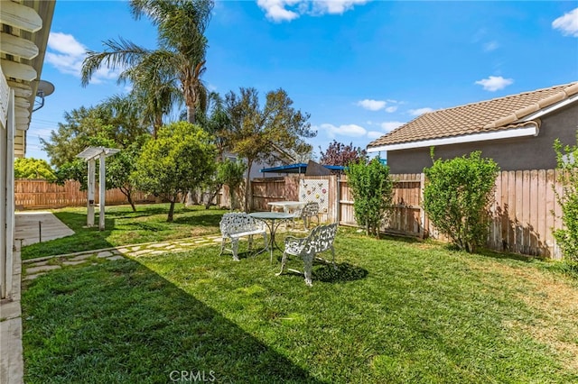 1509 Trinette Dr, Beaumont, CA 92223 - view of yard featuring a fenced backyard