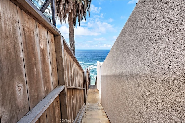 property view of water