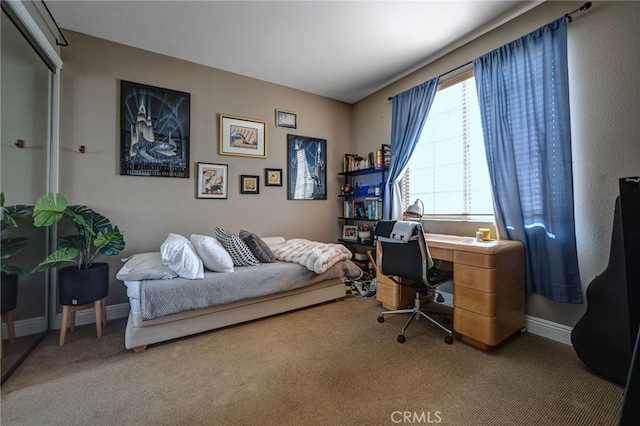 4805 Bellflower Ave Unit 205, North Hollywood, CA 91601 - carpeted bedroom featuring baseboards