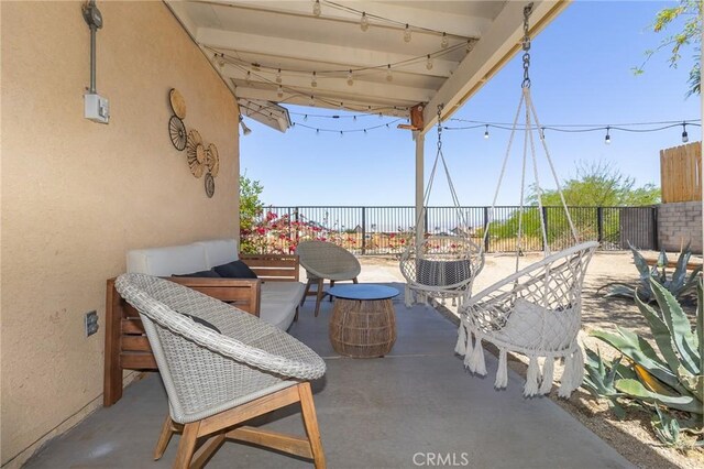 1929 Casa Linda St, Needles, CA 92363 - view of patio / terrace featuring fence