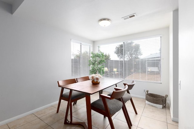 992 Churrituck Dr, San Diego, CA 92154 - dining room featuring light tile patterned floors, baseboards, and visible vents