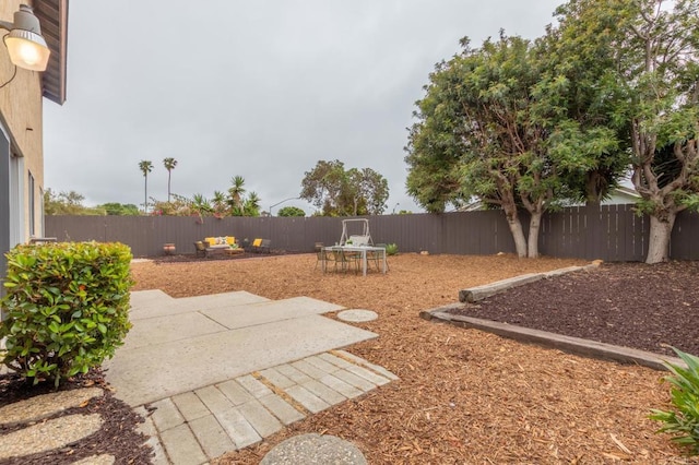 992 Churrituck Dr, San Diego, CA 92154 - view of yard featuring a fenced backyard and a patio