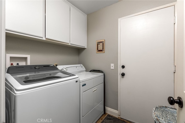 27263 Family Cir, Menifee, CA 92586 - washroom with cabinet space and washer and dryer
