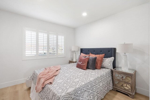 28116 Calle Casal, Mission Viejo, CA 92692 - bedroom featuring baseboards, recessed lighting, and wood finished floors