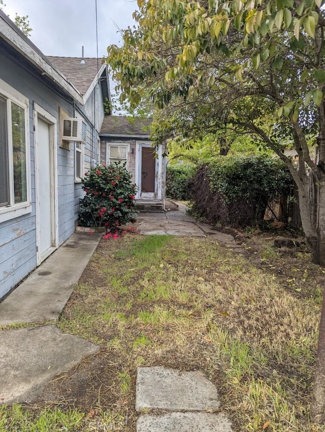 548 S Plumas St, Willows, CA 95988 - view of yard with a wall mounted air conditioner
