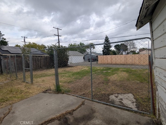 548 S Plumas St, Willows, CA 95988 - view of yard featuring fence and a gate