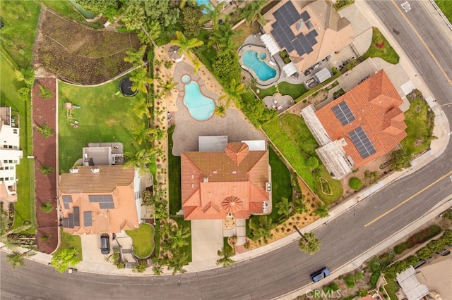 drone / aerial view