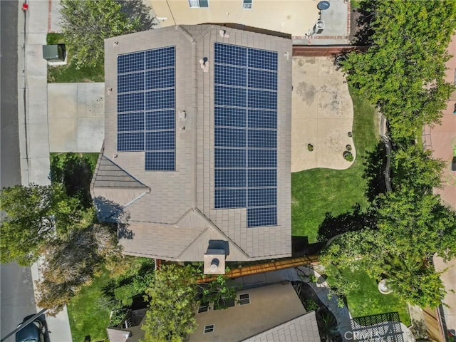 drone / aerial view