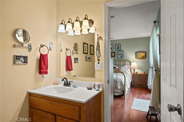 11 Maddie Ct, Chico, CA 95973 - bathroom featuring wood finished floors and vanity