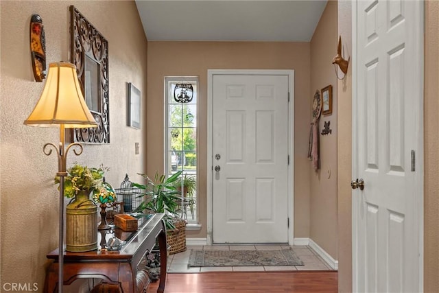 11 Maddie Ct, Chico, CA 95973 - foyer with baseboards and wood finished floors