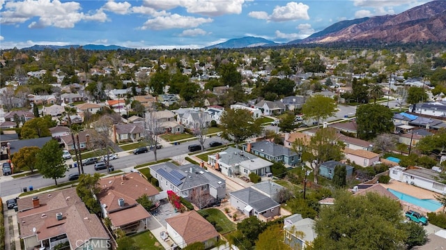 1492 Coolidge Ave, Pasadena, CA 91104 - birds eye view of property featuring a mountain view and a residential view