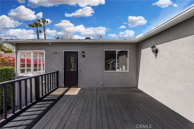 1492 Coolidge Ave, Pasadena, CA 91104 - view of wooden deck