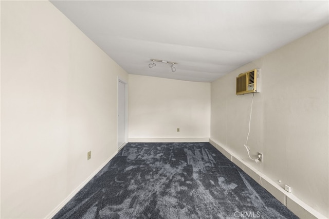 1492 Coolidge Ave, Pasadena, CA 91104 - carpeted spare room featuring baseboards and a wall mounted AC