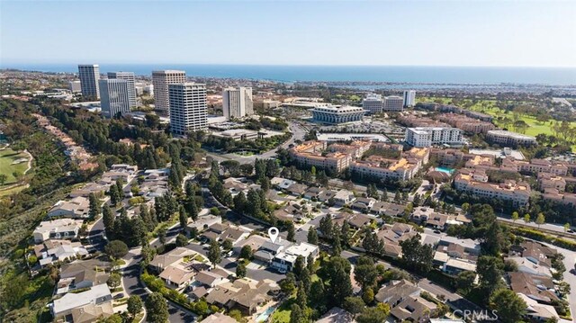 3 Rue Valbonne, Newport Beach, CA 92660 - birds eye view of property featuring a view of city and a water view