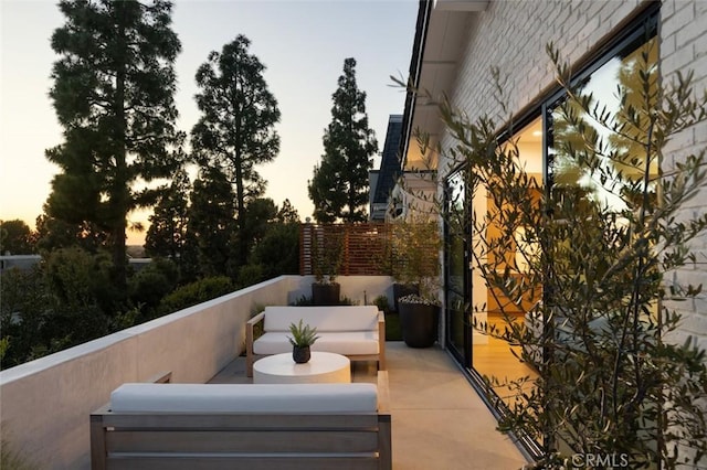 3 Rue Valbonne, Newport Beach, CA 92660 - exterior space featuring a patio and an outdoor hangout area