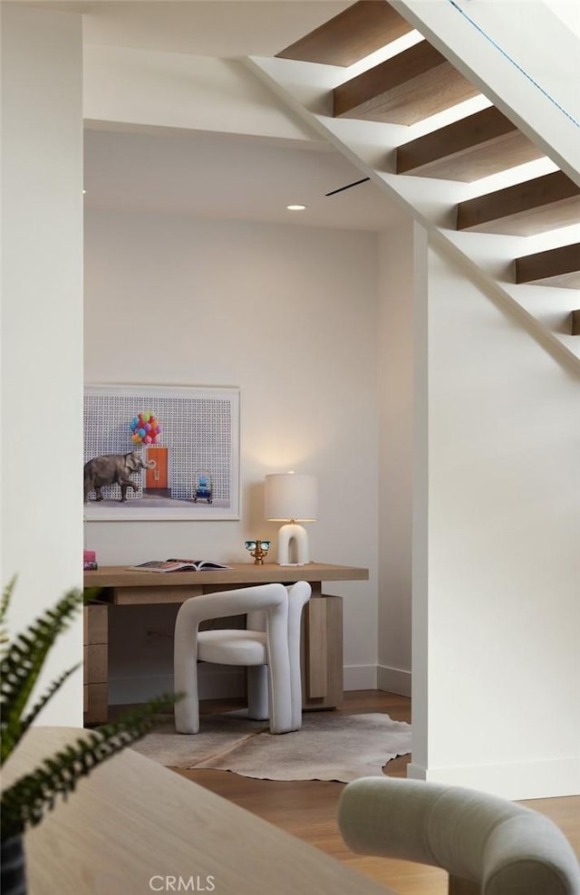 3 Rue Valbonne, Newport Beach, CA 92660 - interior space with light wood-type flooring and baseboards