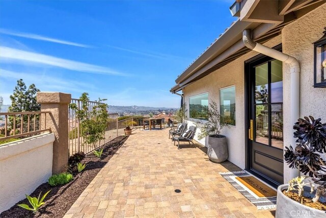 27553 Via Fortuna, San Juan Capistrano, CA 92675 - view of patio / terrace featuring fence