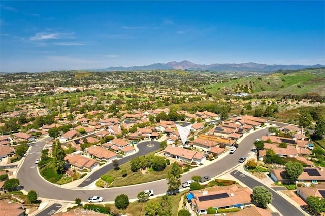 27553 Via Fortuna, San Juan Capistrano, CA 92675 - drone / aerial view with a residential view and a mountain view