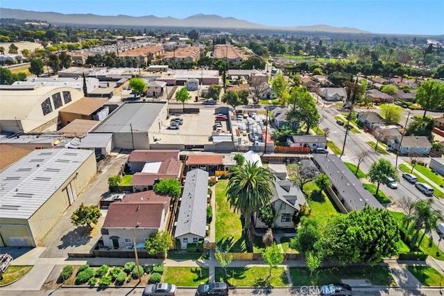 180 S 2nd Ave, Upland, CA 91786 - aerial perspective of suburban area featuring a mountainous background