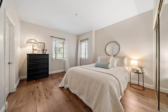 753 Jacquelene Ct, Encinitas, CA 92024 - bedroom with hardwood / wood-style flooring and baseboards