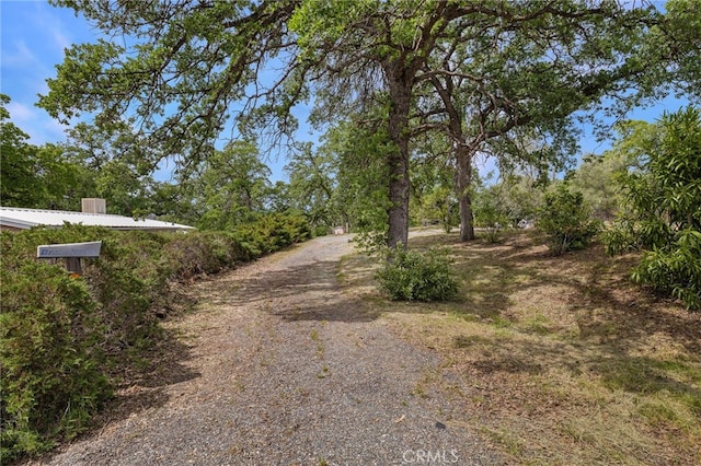 view of road