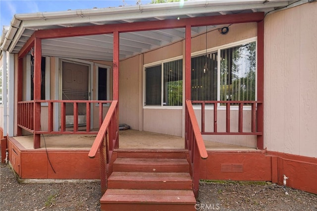 7395 Cardinal Rd, Corning, CA 96021 - view of wooden porch