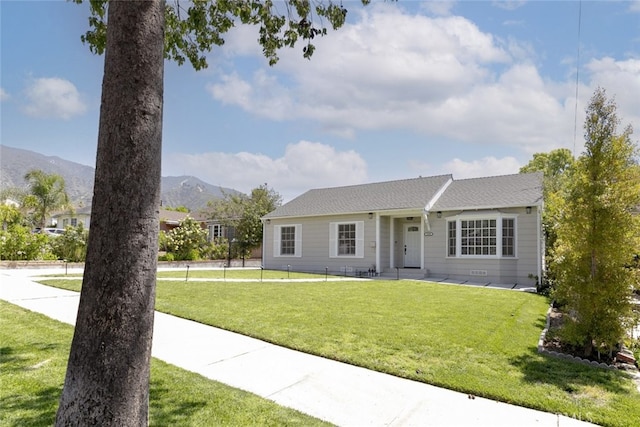 1430 Irving Ave, Glendale, CA 91201 - single story home with a mountain view and a front lawn