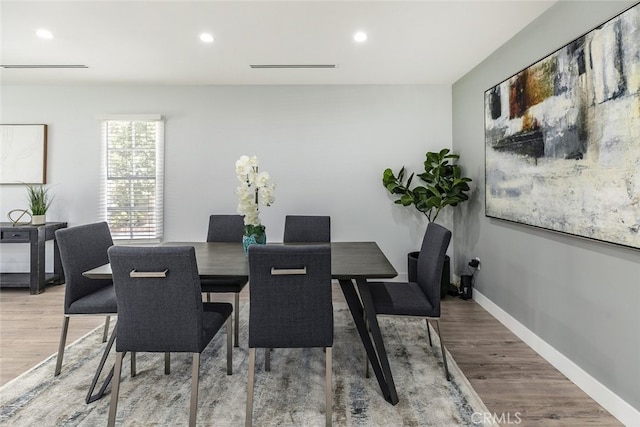 1430 Irving Ave, Glendale, CA 91201 - dining space with recessed lighting and light wood-style flooring