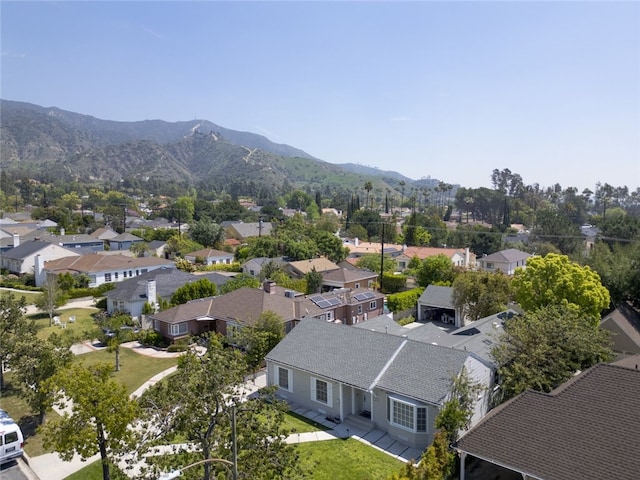 1430 Irving Ave, Glendale, CA 91201 - birds eye view of property with a mountain view and a residential view