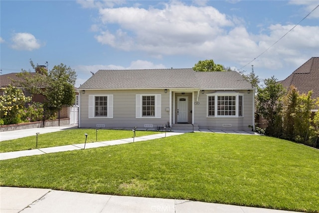 1430 Irving Ave, Glendale, CA 91201 - ranch-style home featuring a front yard
