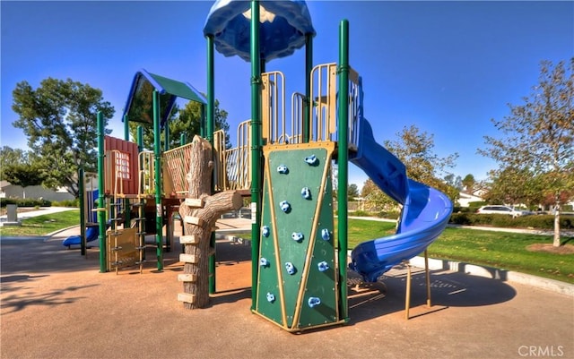 view of communal playground