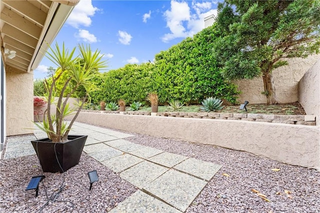 view of patio / terrace featuring a fenced backyard