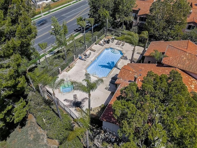 drone / aerial view