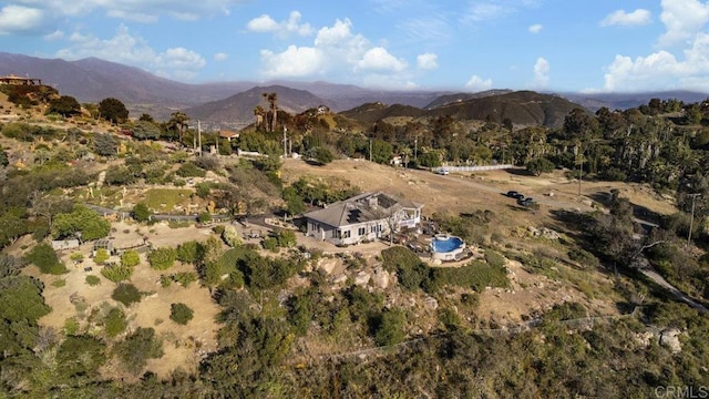 1078 Rainbow Crest Rd, Fallbrook, CA 92028 - view of property location featuring a mountainous background