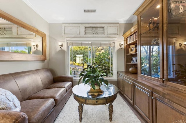 1078 Rainbow Crest Rd, Fallbrook, CA 92028 - sitting room featuring crown molding