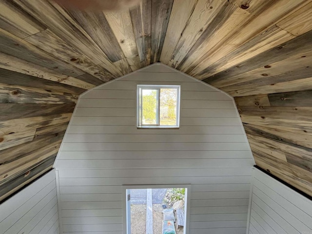 1078 Rainbow Crest Rd, Fallbrook, CA 92028 - detailed view of wood ceiling and wooden walls