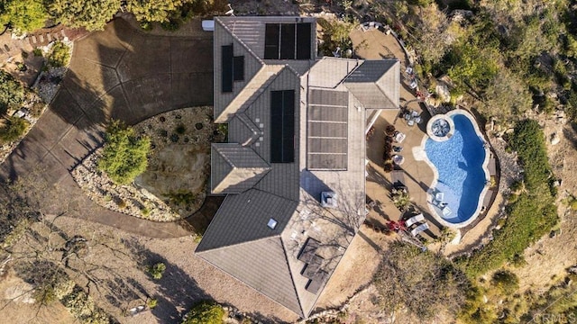 1078 Rainbow Crest Rd, Fallbrook, CA 92028 - view of subject property with a pool