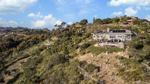 1078 Rainbow Crest Rd, Fallbrook, CA 92028 - aerial overview of property's location