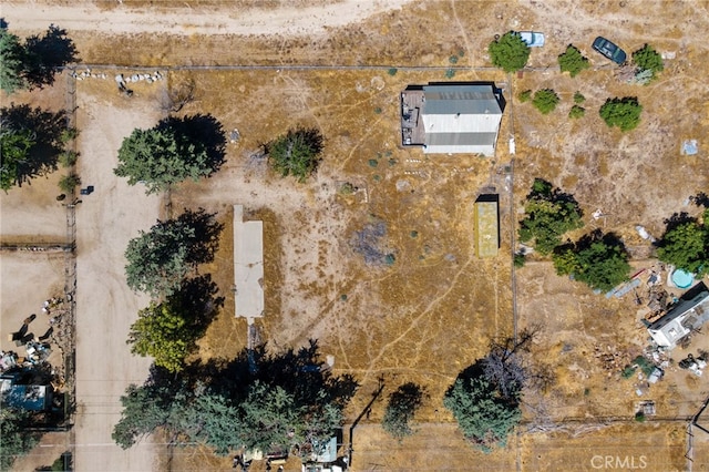 17021 Linda Ln, Onyx, CA 93255 - bird's eye view with a desert view