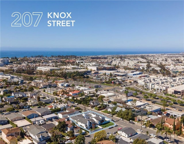 207 Knox St, Costa Mesa, CA 92627 - bird's eye view featuring a view of city