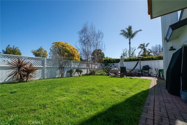 207 Knox St, Costa Mesa, CA 92627 - view of yard with a patio and a fenced backyard