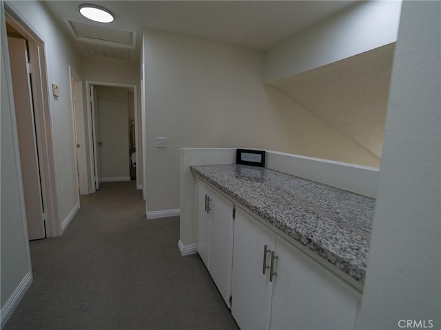 1094 Award Dr, Colton, CA 92324 - hallway with light colored carpet and baseboards