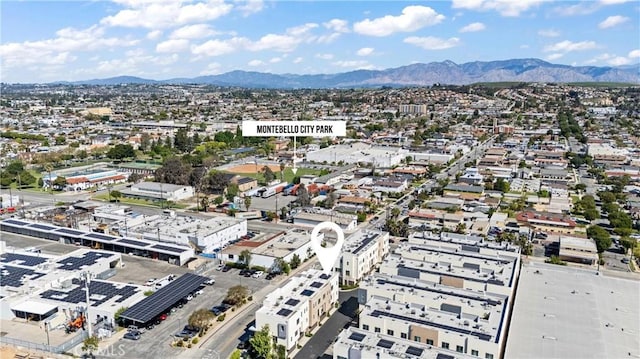 315 Mission Rd, Montebello, CA 90640 - aerial view featuring a mountain view