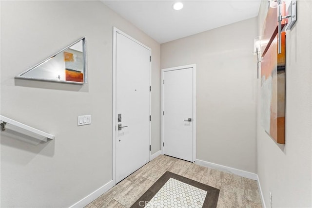 315 Mission Rd, Montebello, CA 90640 - entryway with baseboards and recessed lighting