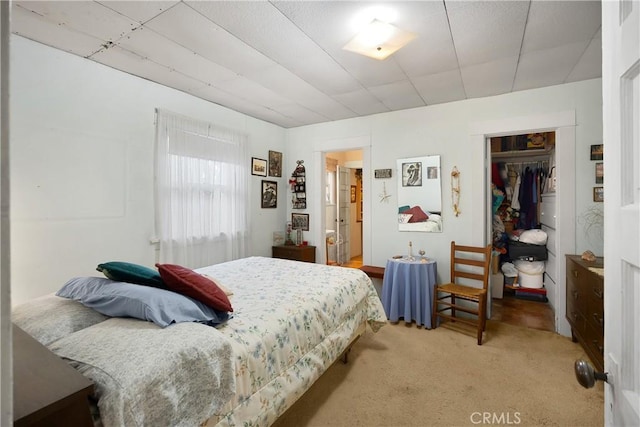 755 E 11th St, Pomona, CA 91766 - bedroom featuring light carpet and a closet