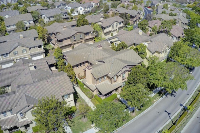 birds eye view of property featuring a residential view