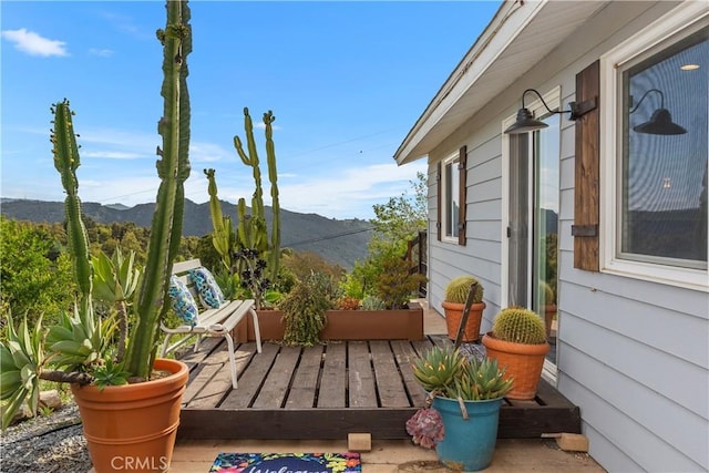 31725 Rancho Amigos Rd, Bonsall, CA 92003 - balcony featuring a mountain view