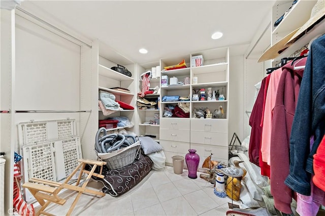 2408 Ocean Dr, Oxnard, CA 93035 - walk in closet featuring tile patterned floors